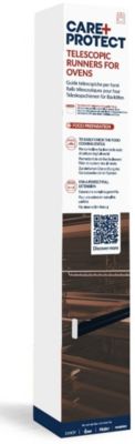 Rails CARE+PROTECT téléscopiques pour four TITANIUM