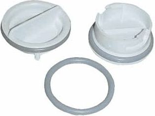 Pièce détachée SCHOLTES KIT 2 BOUCHONS BOITE RINCAGE BLANCS