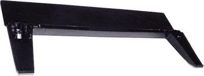 Pièce détachée INDESIT SUPPORT PORTE CHAUFFE-PLATS NOIRE