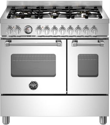 Piano de cuisson 90cm E-Cooker 1 four électrique catalyse / 5 foyers gaz  Noir - GLEM Réf.