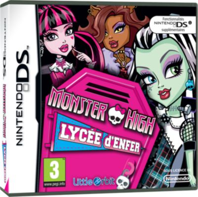 Jeu 3DS NAMCO Monster High : Lycée d'enfer Reconditionné