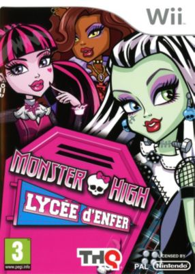 Jeu Wii NAMCO Monster High : Lycée d'enfer