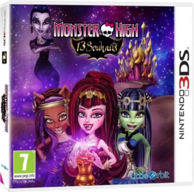 Jeu 3DS NAMCO Monster High : 13 Souhaits