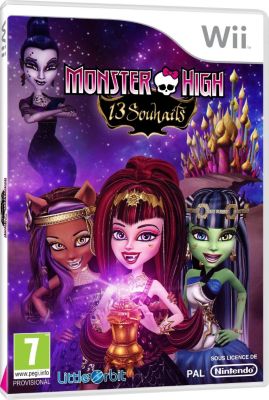 Jeu Wii NAMCO Monster High : 13 Souhaits Jeu Wii NAMCO Monster High : 13 Souhaits