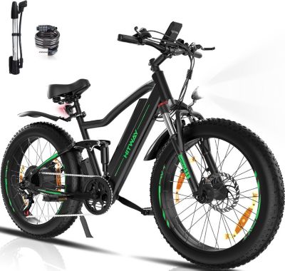 Vélo électrique HITWAY 26"*4,0 Fat Bike 48V15AH, 7 Vitesses-BK9