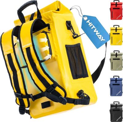 Sacoche HITWAY Sacoche de Vélo 3en1-Jaune