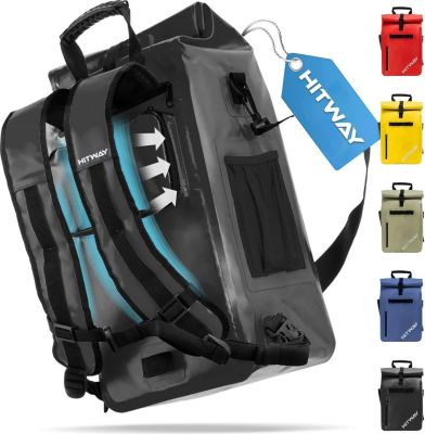 Sacoche HITWAY Sacoche de Vélo 3en1-Noir