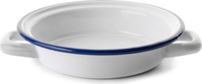 Plat au four IBILI Plat à œuf email blanc 18 cm