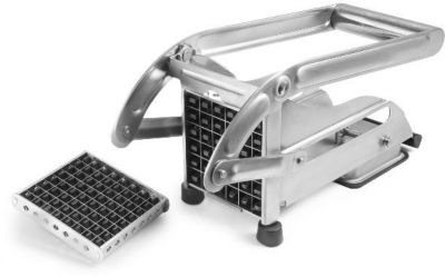 Grille coupe-frites avec poussoir inox 8 cm - Tom Press