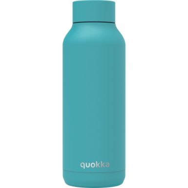 Bouteille isotherme QUOKKA Solid acier inox poudre turquoise a