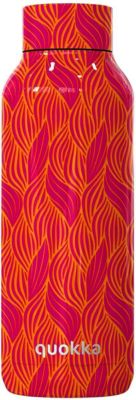 Bouteille isotherme QUOKKA à Double Paroi Motif Feuillage Stylisé