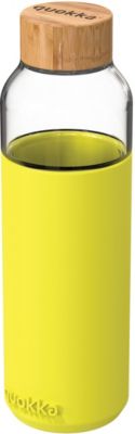 Bouteille QUOKKA Flow vert neon 660ml