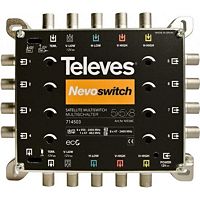 Câble alimentation TELEVES Multiswitch 5x5x8 F Terminal/cascadable
