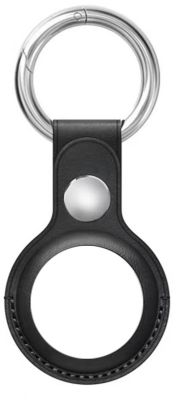 Accessoire tracker Bluetooth MUVIT FOR CHANGE AIRTAG BLACK PU LEATHER Accessoire tracker Bluetooth MUVIT FOR CHANGE AIRTAG BLACK PU LEATHER