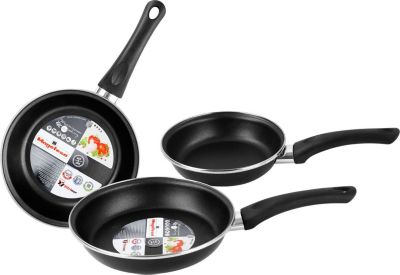 Batterie de cuisine MAGEFESA Kenia Set 3 Poêles à Frire Induction