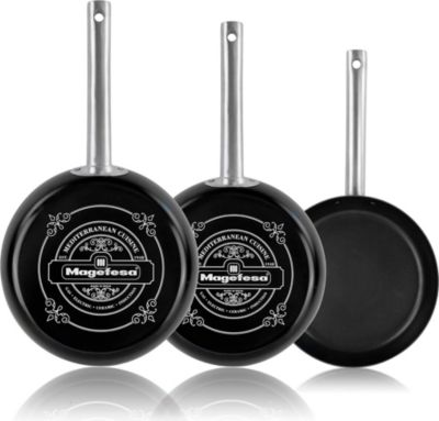 Poêle MAGEFESA Ares Lot de 3 Poêles Induction sans PFOA