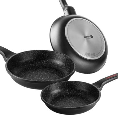 Batterie de cuisine FAGOR Alutherm Set de 3 Poêles Induction