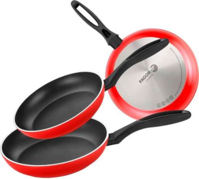 Batterie de cuisine FAGOR Maxima Set Poêles à Frire 20-24-28 cm