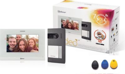 Visiophone GOLMAR Kit interphone vidéo SOUL GS5110/ART7W Visiophone GOLMAR Kit interphone vidéo SOUL GS5110/ART7W