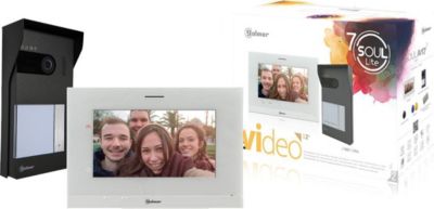 Interphone GOLMAR Kit interphone vidéo Light SOUL 7'