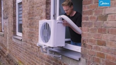 Voir la vidéo pour Climatiseur réversible MIDEA portasplit mobile