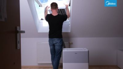 Voir la vidéo pour Climatiseur réversible MIDEA portasplit mobile