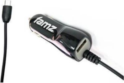 GENERIC Chargeur voiture micro-USB 1200 mAh Noir