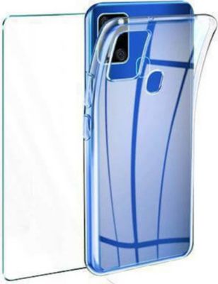 Coque SAMSUNG Coque en silicone + Protecteur en verre