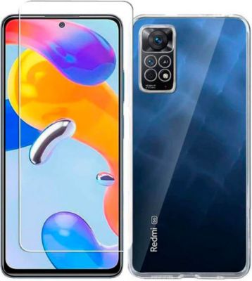 Coque GENERIC Coque hybride transparente + protecteur Coque GENERIC Coque hybride transparente + protecteur