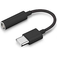 Câble USB GENERIC Adaptateur USB C vers Jack 3,5 mm Noir