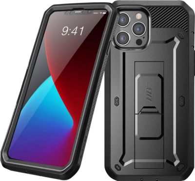 Coque SUPCASE iPhone 12 Pro Max Multicouche Noir