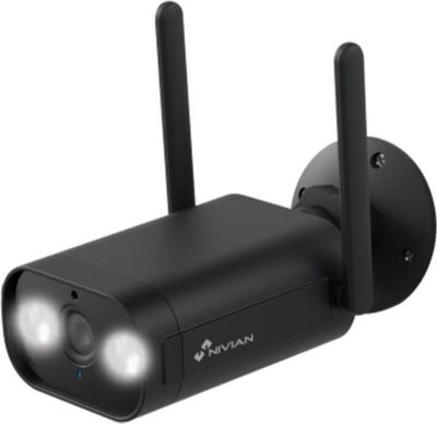 NIVIAN Nivian Caméra WiFi 2K IA et lumière