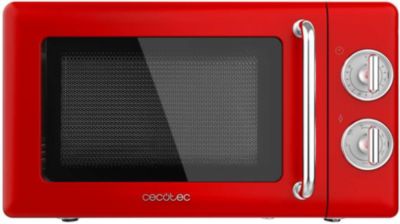 Micro ondes CECOTEC 20l con proclean 3110 retro red