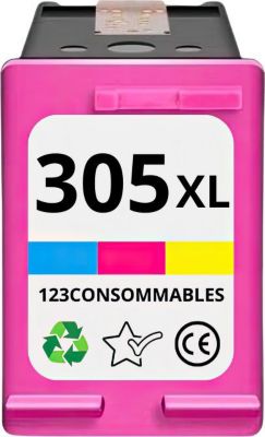 Cartouche d'encre 123CONSOMMABLES HP 305