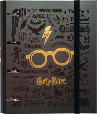 HARRY POTTER Harry Potter Classeur A4 4 Anneaux Ronds