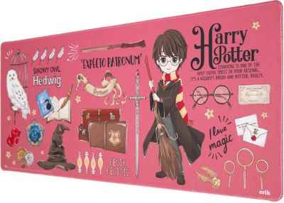 Tapis de souris HARRY POTTER pour PC Gamer motif Expecto Patronum