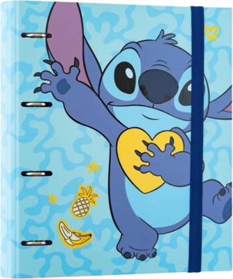 DISNEY Disney Classeur A4 Stitch 4 Anneaux Trop