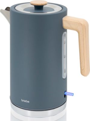 Bouilloire BRIEBE Nordic 1,7L Sans Fil sans BPA KT1165GRY