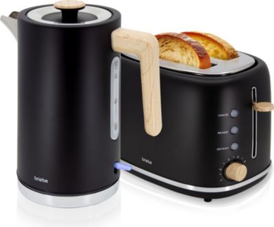 Grille-pain BRIEBE Nordic Ensemble sans BPA SKT1167BLK