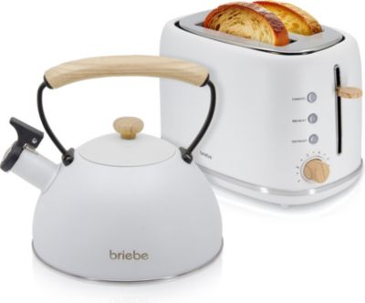 Grille-pain BRIEBE Nordic Ensemble Bouilloire SKT1177WHT