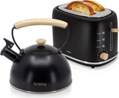 Grille-pain BRIEBE Nordic Ensemble Bouilloire SKT1177BLK