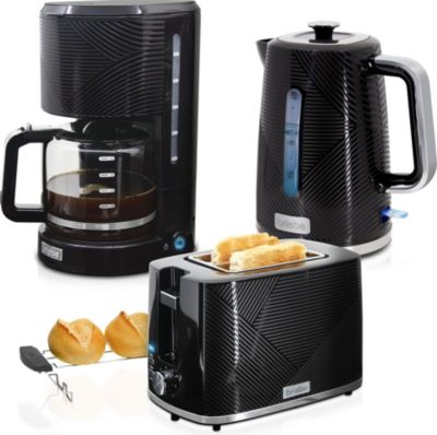 Grille-pain BRIEBE Elegance Ensemble Cafetière SKT1178BLK