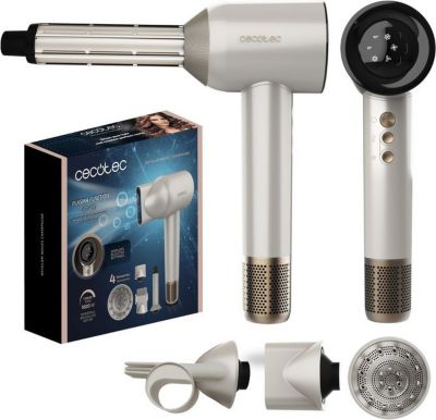Sèche cheveux CECOTEC 4EN1 DRYGLAM Champagne