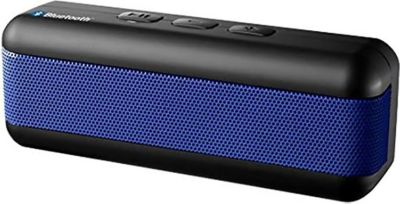 Enceinte Bluetooth TM ELECTRON TMBTH002 coloris bleu sur batterie