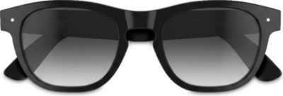 Lunettes connectées PRIXTON Full HD avec Assistant IA, Noir