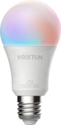Ampoule LED connectée PRIXTON BW10 WiFi Programmable Couleur réglables Ampoule LED connectée PRIXTON BW10 WiFi Programmable Couleur réglables