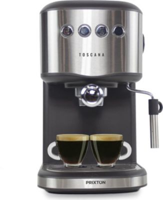 Cafetière filtre PRIXTON Toscana Expresso 20 bar Capsules de café