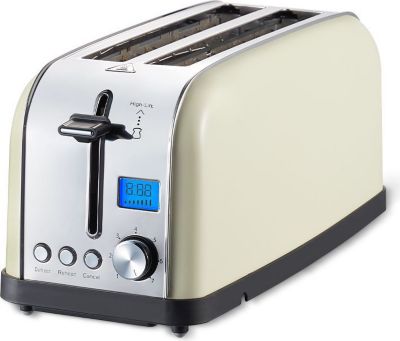 Grille-pain PRIXTON Bianca 1500W 2 fentes 7 niveaux dorage