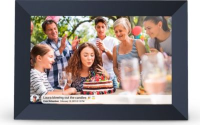 Cadre photo connecté PRIXTON Prado noir - Écran tactile 10" - WiFi Cadre photo connecté PRIXTON Prado noir - Écran tactile 10" - WiFi