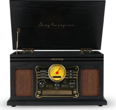 Platine vinyle PRIXTON Century Bluetooth, CD, MP, Cassette, USB